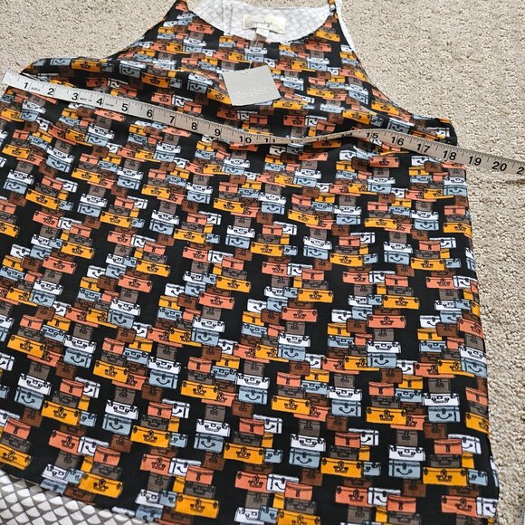 Anthropologie Porridge Womens Layered Sleeveless Tank Top Size Small Suitcase - Picture 6 of 13